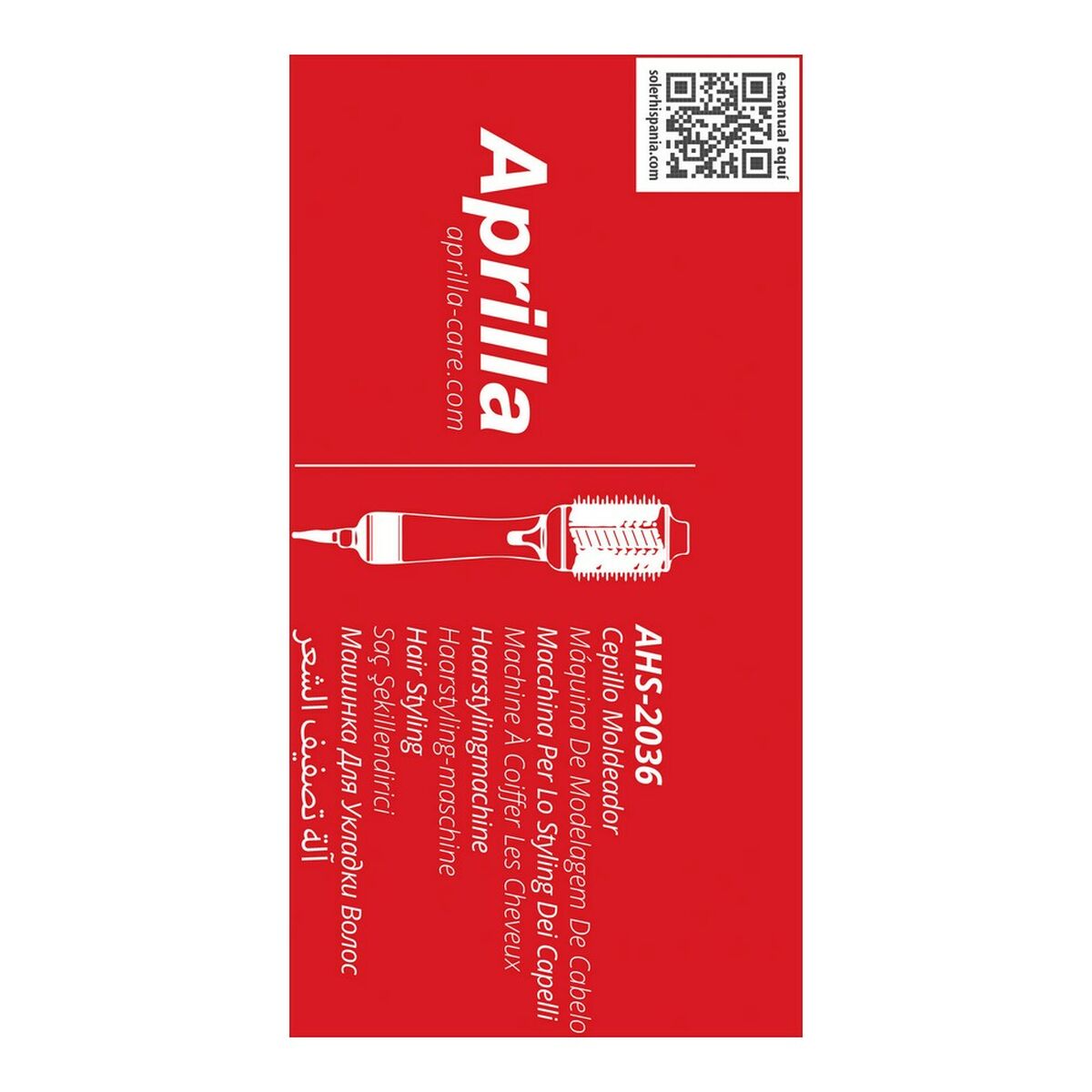 Heat Brush Aprilla 1200 W -  Beauty, Hair care -  Aprilla.