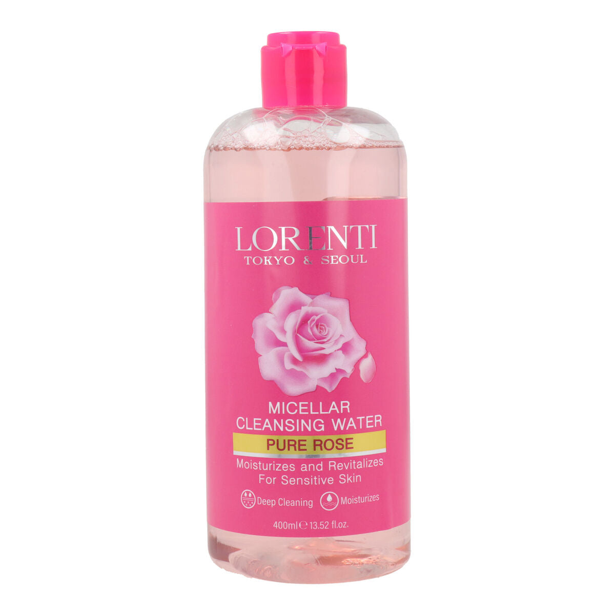 Micellar Water Lorenti Makeup Remover Rose 400 ml -  Beauty, Skin care -  Lorenti.