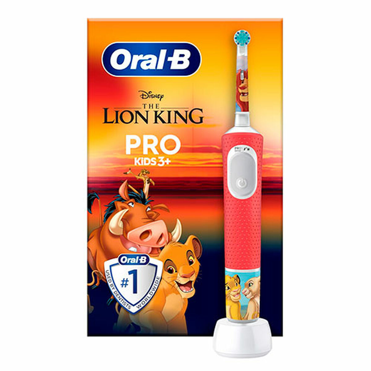 Electric Toothbrush Oral-B Rey Leon Red Multicolour -  Health and personal care, Baby and childcare -  Oral-B.