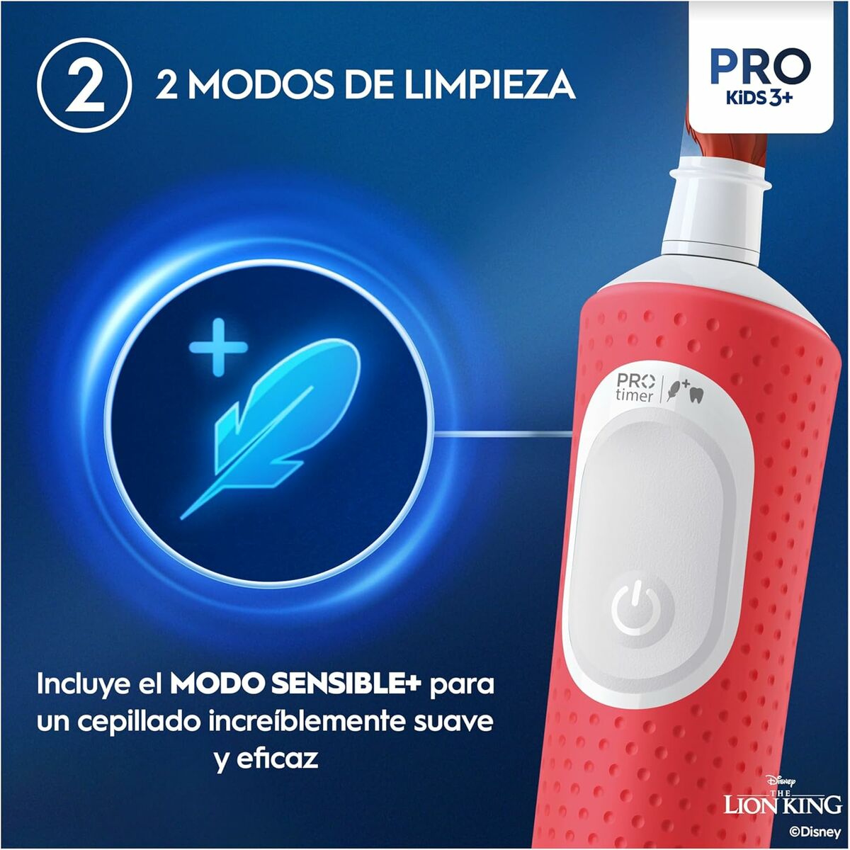 Electric Toothbrush Oral-B Rey Leon Red Multicolour -  Health and personal care, Baby and childcare -  Oral-B.