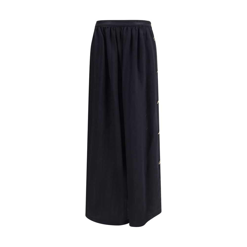 Kristina Ti Wool and silk long Skirt -   -  Kristina Ti.