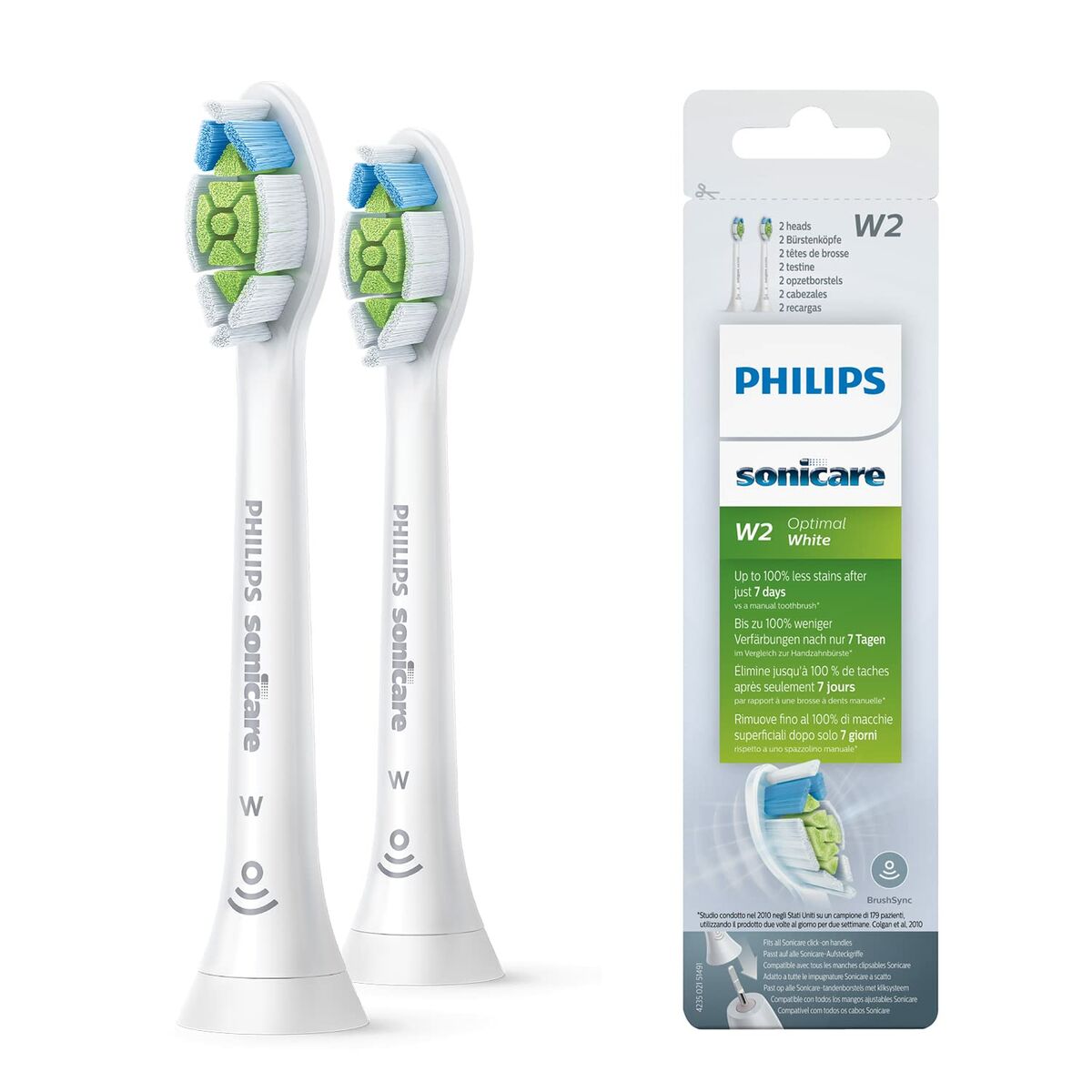 Replacement Head Philips HX6062/10 White -  Health and personal care, Oral care -  Philips.