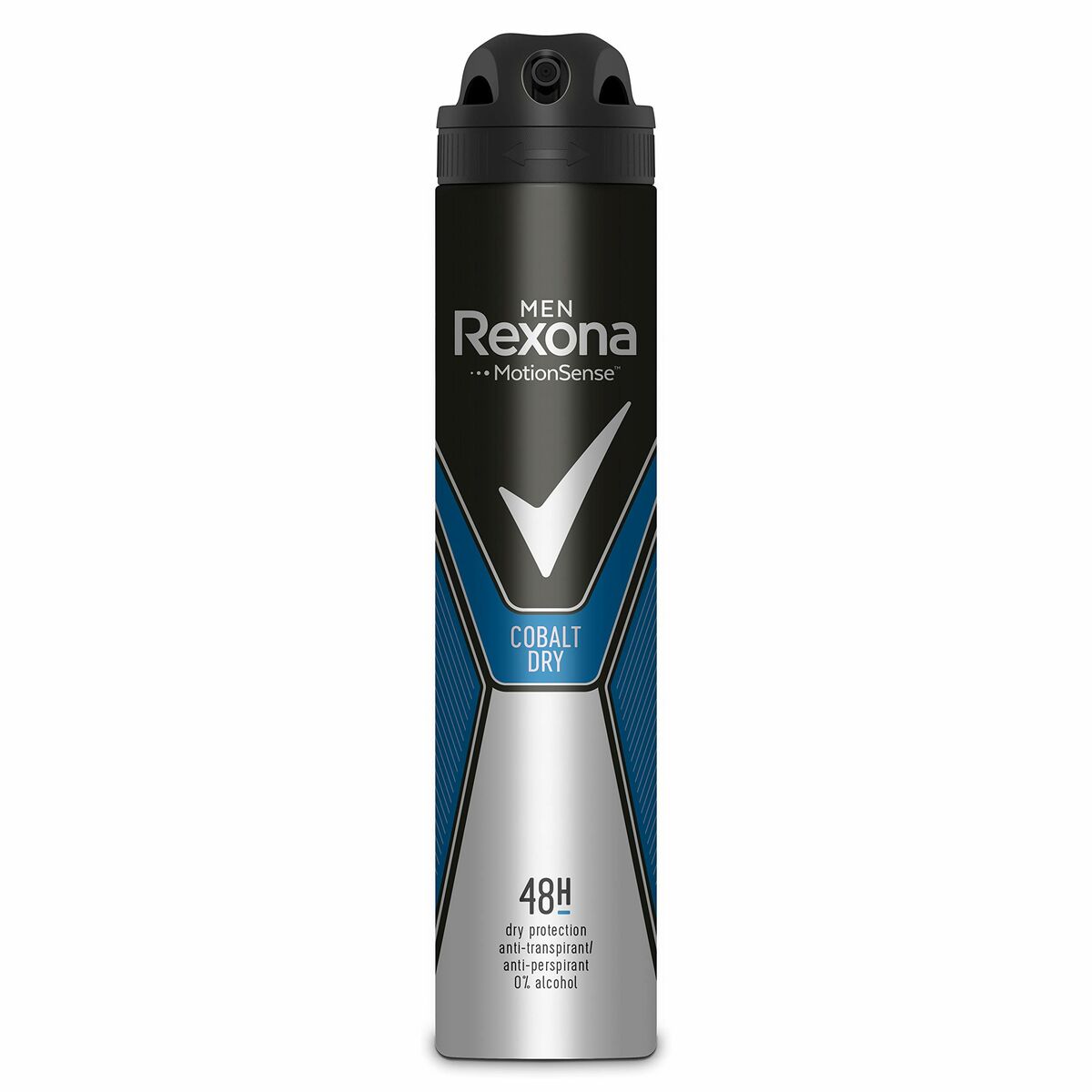Spray Deodorant Rexona Cobalt Men Men 48 hours 200 ml -  Beauty, Bathing and personal hygiene -  Rexona.