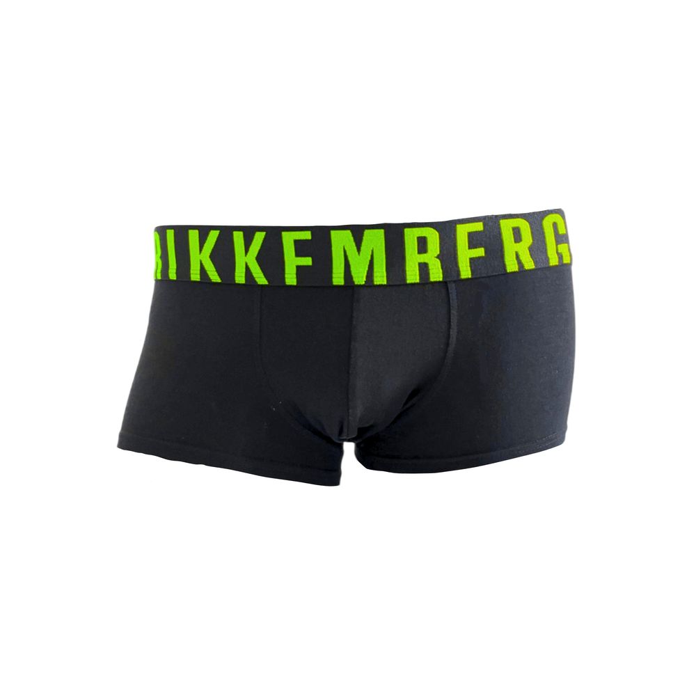 Bikkembergs Black Cotton Men Boxer -   -  Bikkembergs.