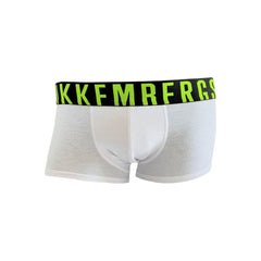 Bikkembergs White Cotton Men's Boxer -   -  Bikkembergs.