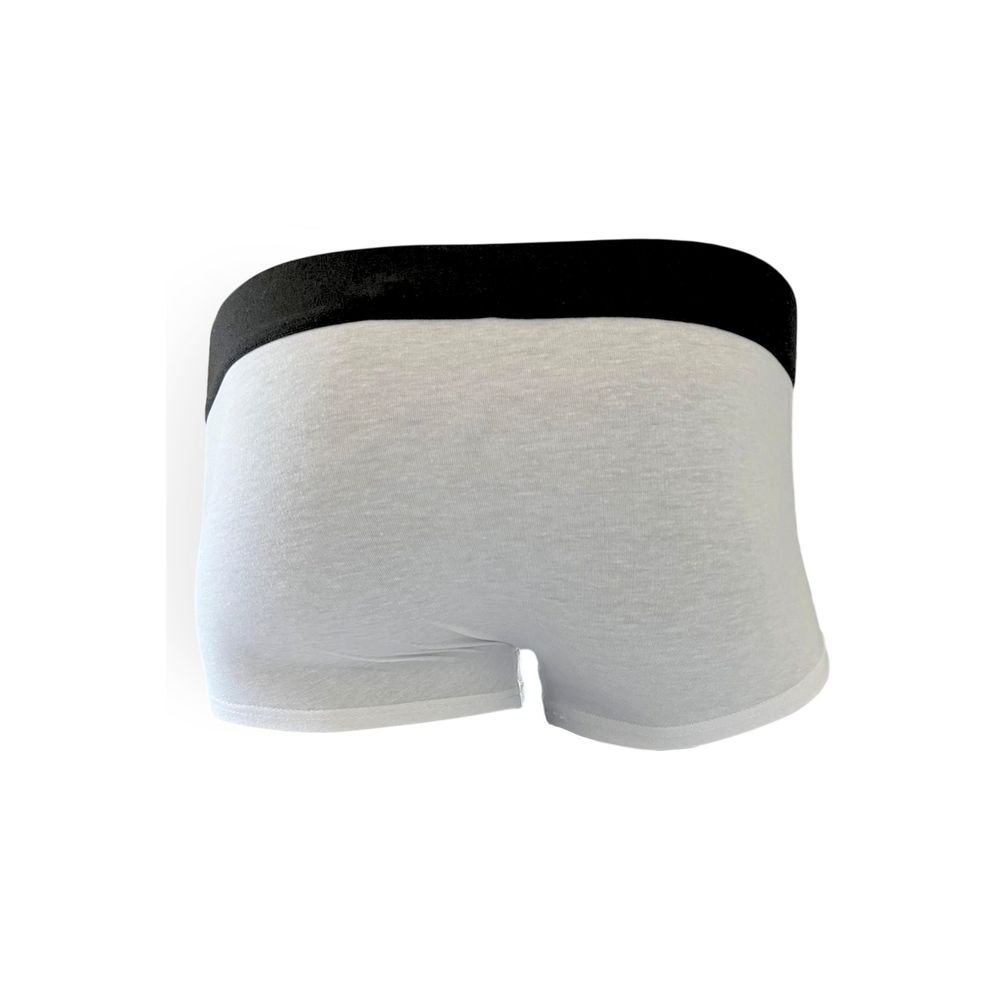Bikkembergs White Cotton Men's Boxer -   -  Bikkembergs.