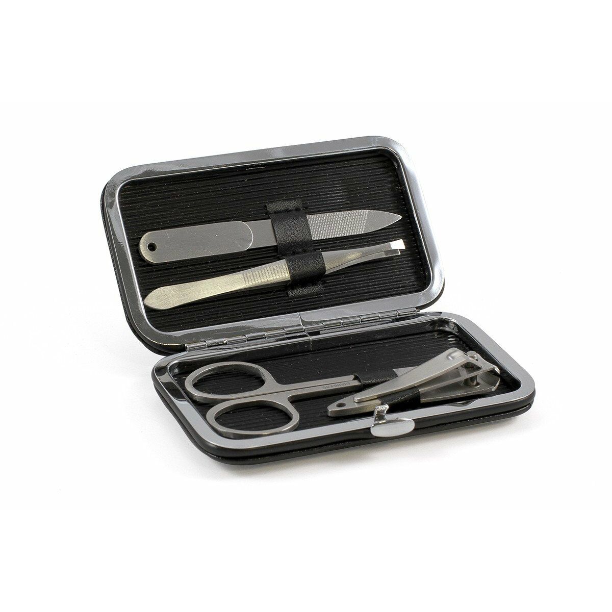 Manicure Set Touch of Beauty Black polypropylene -  Beauty, Manicure and pedicure -  Touch of Beauty.