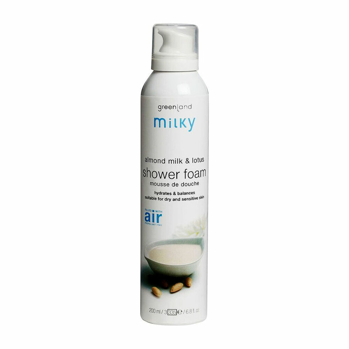 Body Lotion Greenland Shower Mousse Almond Milk (200 ml) -  Beauty, Skin care -  Greenland.