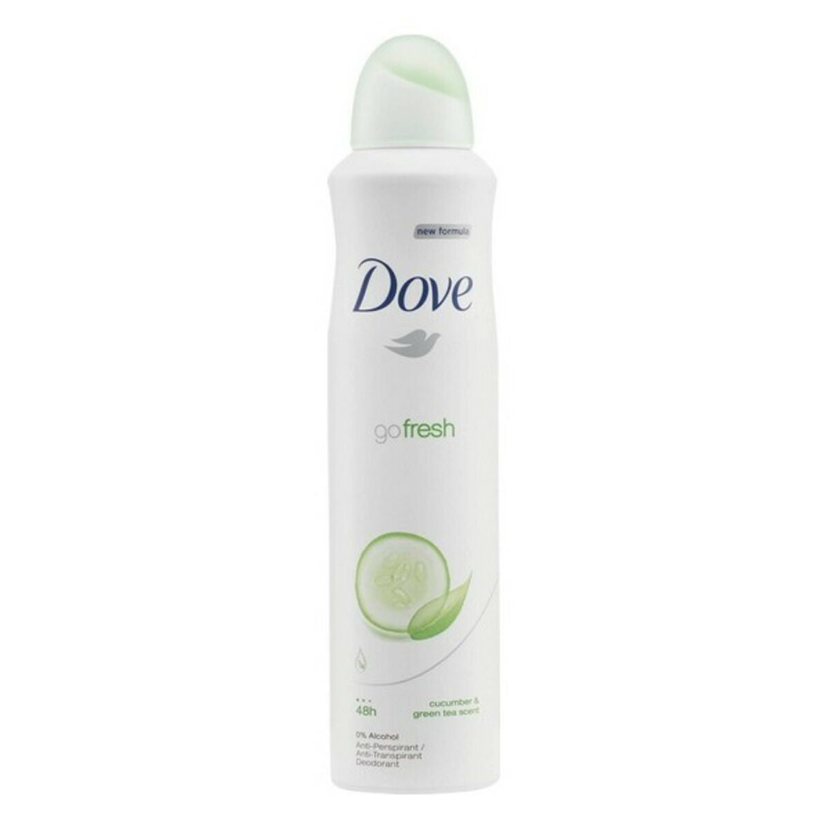 Spray Deodorant Go Fresh Dove Cucumber Green Tea (250 ml) -  Beauty, Bathing and personal hygiene -  Dove.