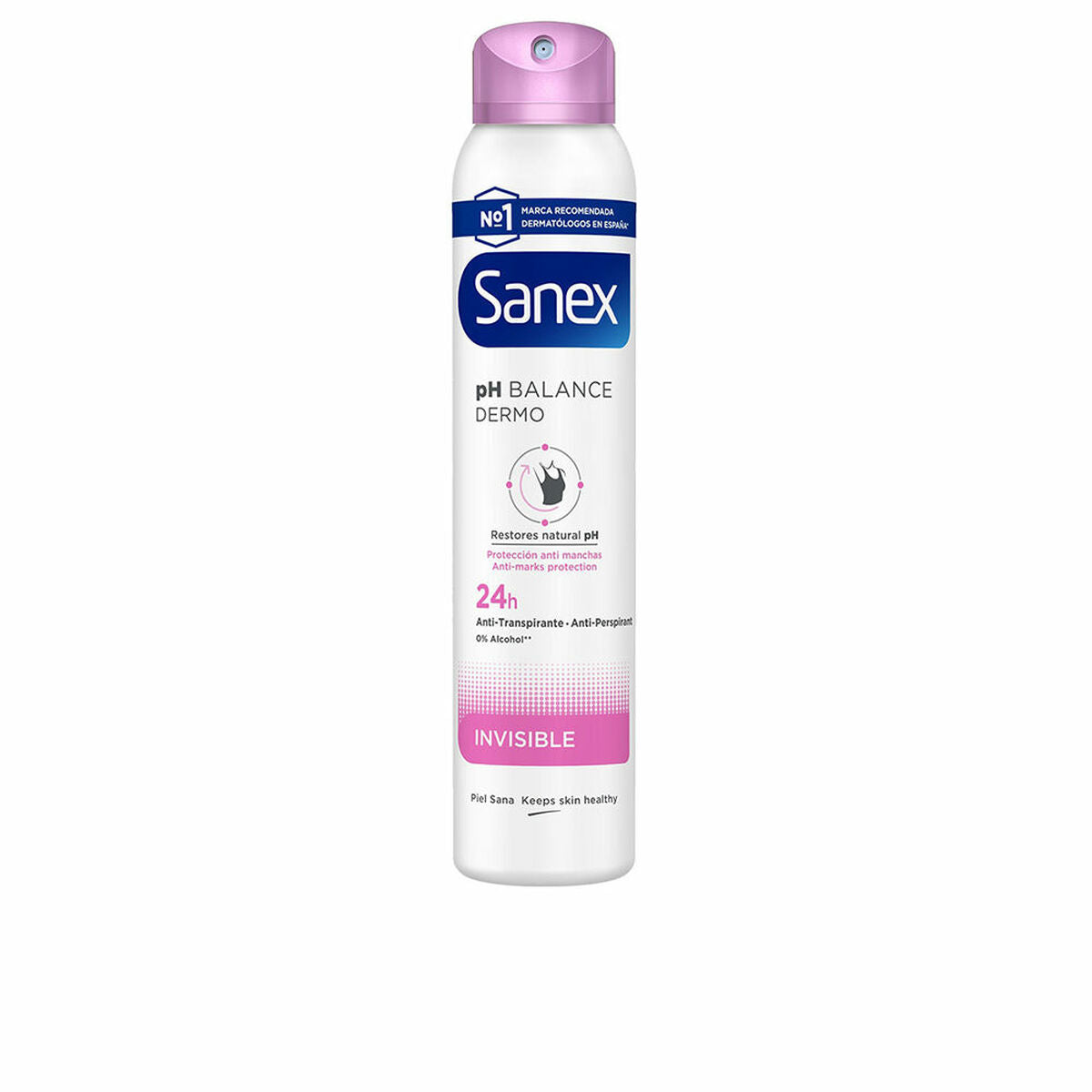 Spray Deodorant Sanex Dermo Invisible 200 ml -  Beauty, Bathing and personal hygiene -  Sanex.