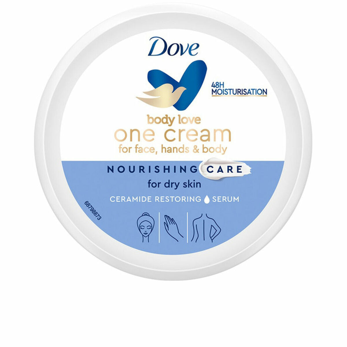 Body Cream Dove Body Love 250 ml -  Beauty, Skin care -  Dove.