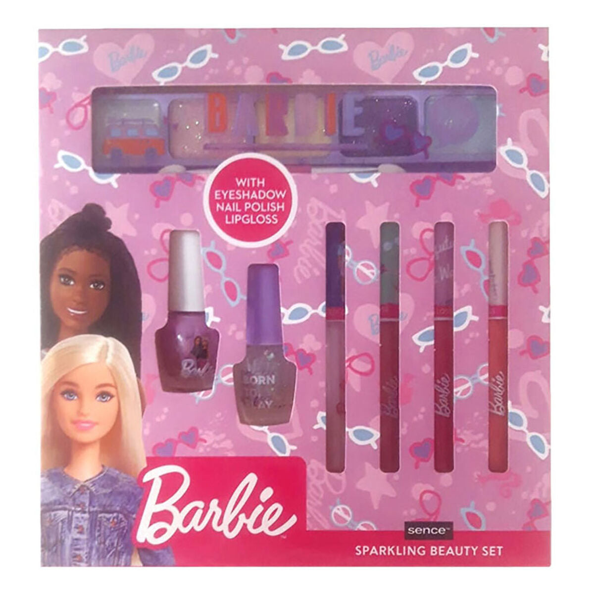 Make-Up Set Barbie 7 Pieces -  Beauty, Make-up -  Barbie.