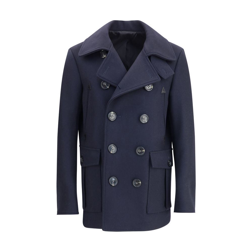 Dsquared² Wool caban Coat -   -  Dsquared².