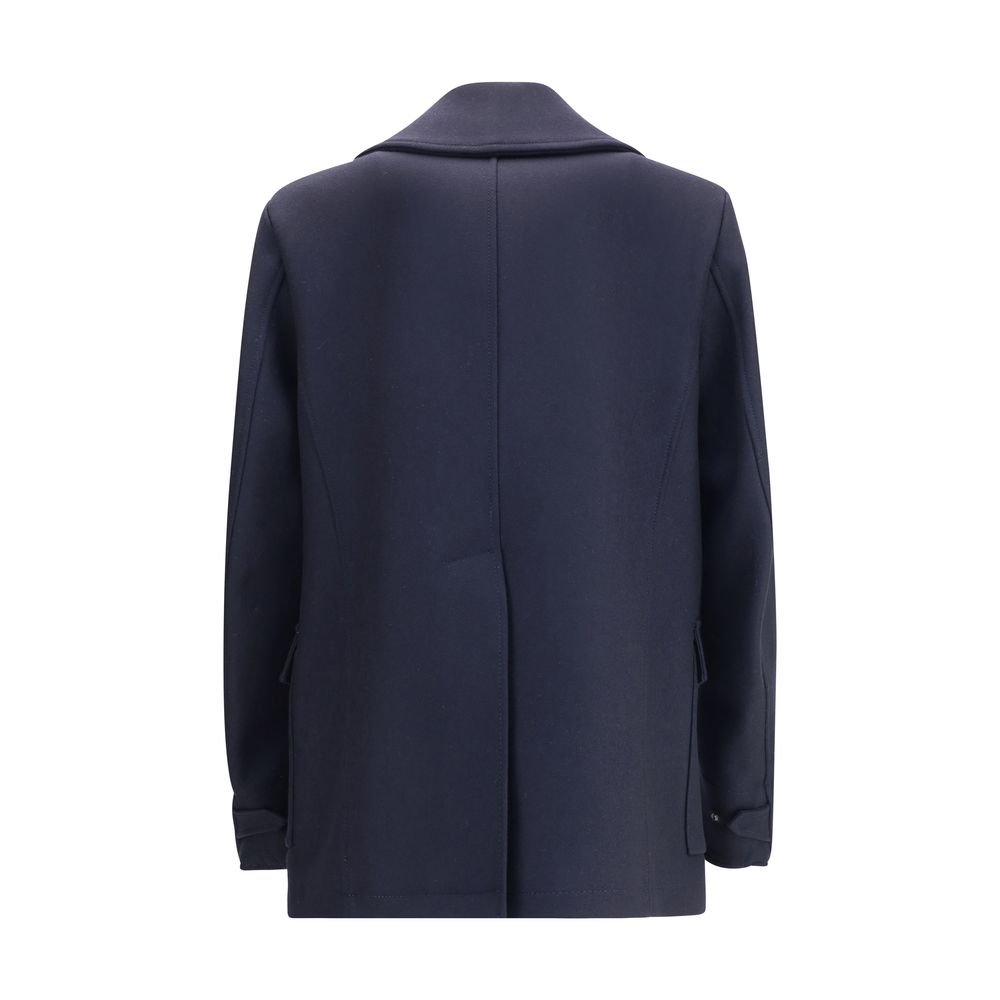 Dsquared² Wool caban Coat -   -  Dsquared².