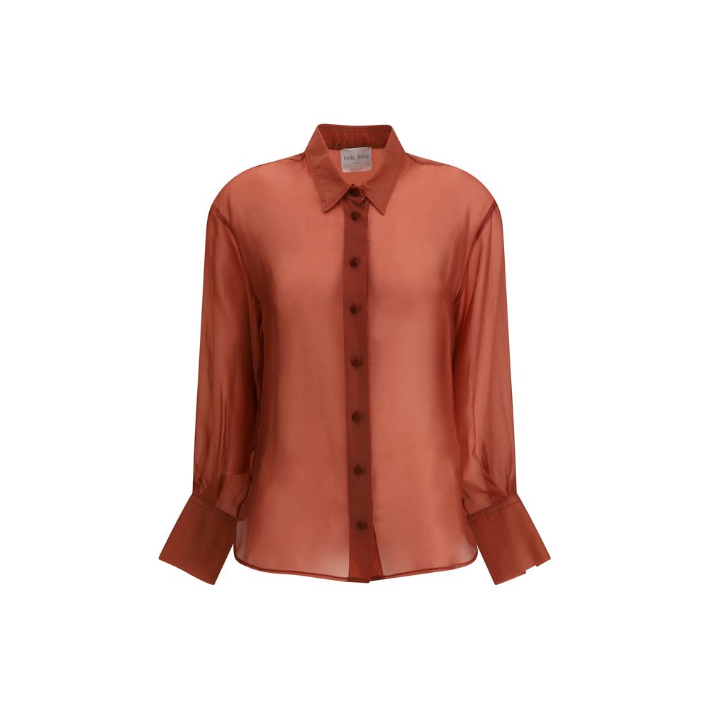 Forte_Forte Organza Shirt -   -  Forte_Forte.