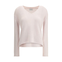 Forte_Forte Cashmere and wool V-neck Sweater -   -  Forte_Forte.