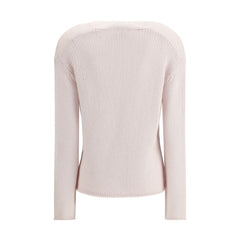 Forte_Forte Cashmere and wool V-neck Sweater -   -  Forte_Forte.