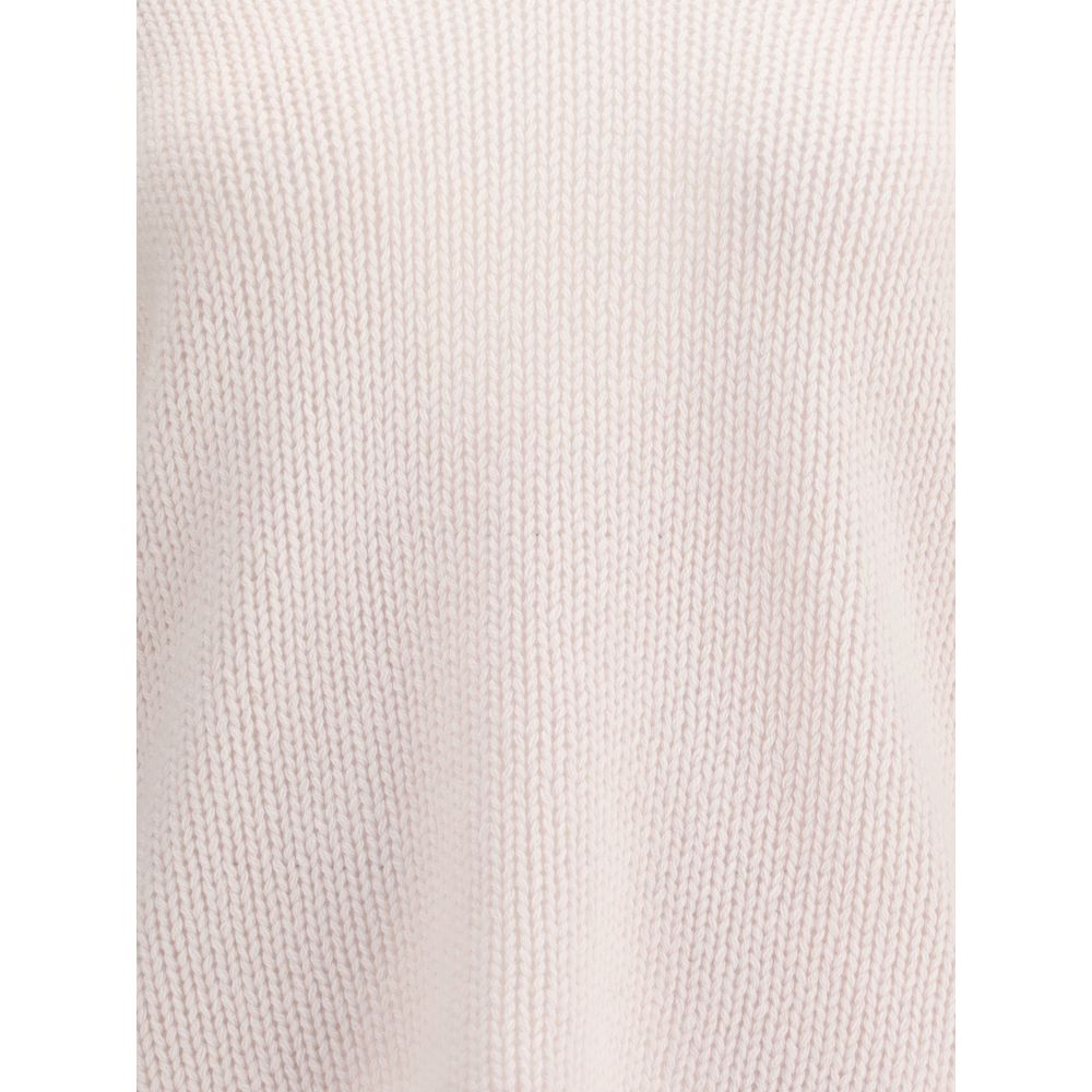 Forte_Forte Cashmere and wool V-neck Sweater -   -  Forte_Forte.