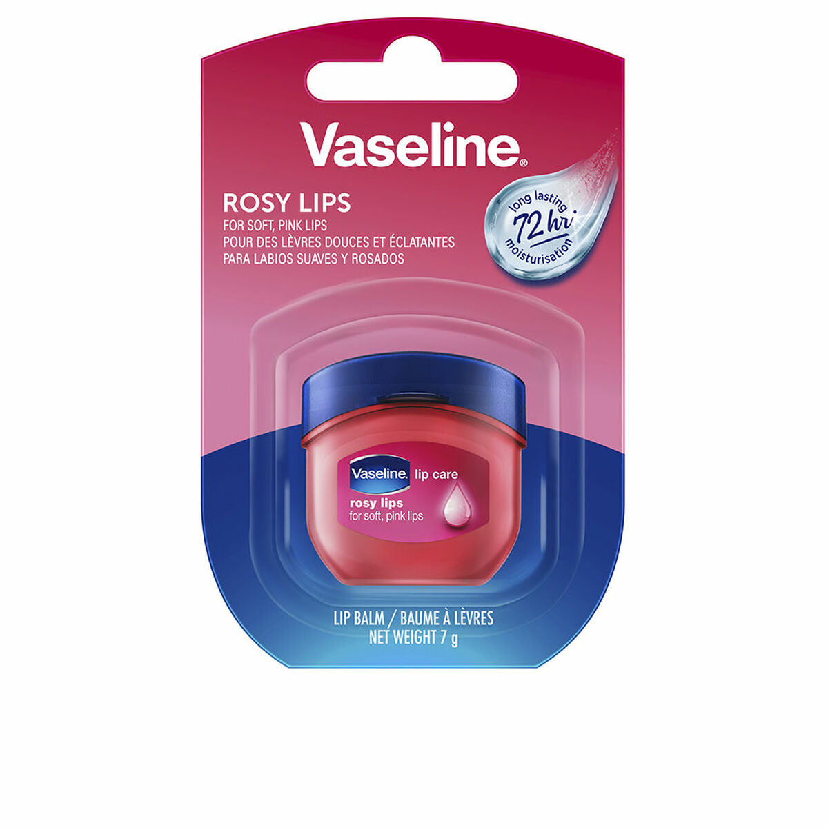 Moisturising Lip Balm Vaseline Rosy Lips 7 g -  Beauty, Skin care -  Vaseline.