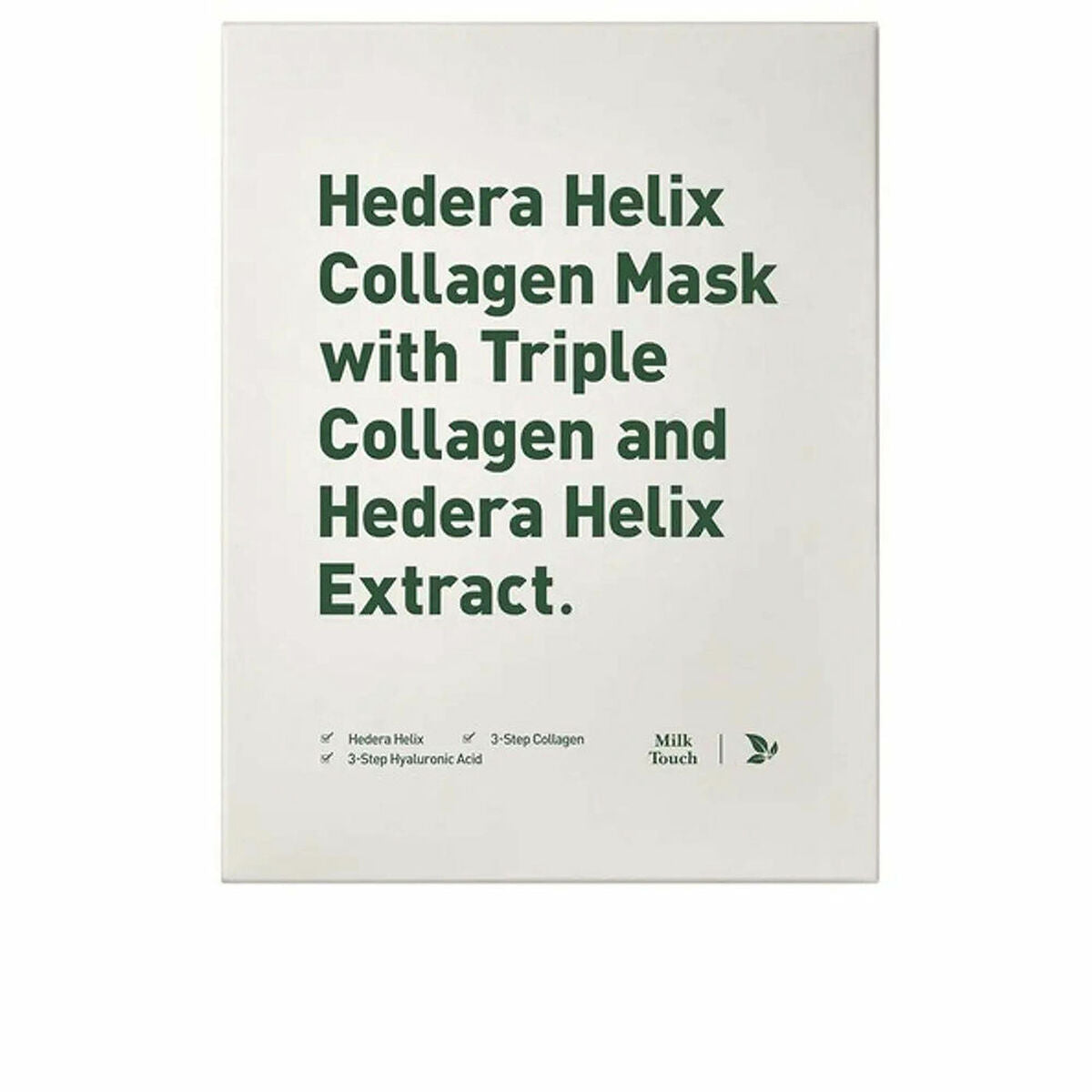 Facial Mask Milk Touch 5 UNITS BOX HEDERA (5 Units) -  Beauty, Skin care -  MILK TOUCH.