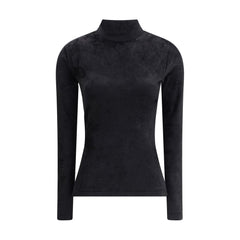Versace Chenille Top with half nec -   -  Versace.