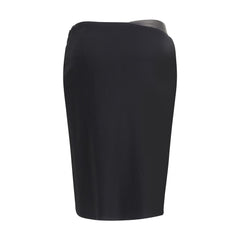Versace Draped jersey Skirt -   -  Versace.