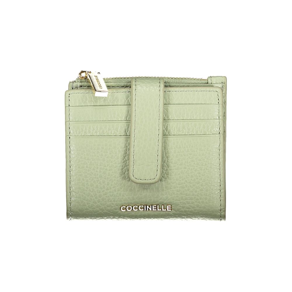 Coccinelle Green Leather Women Wallet -   -  Coccinelle.
