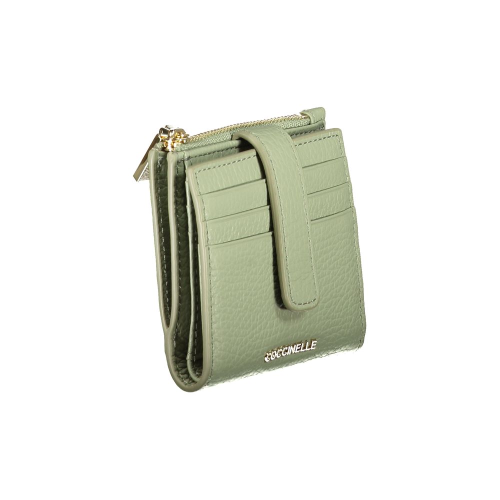 Coccinelle Green Leather Women Wallet -   -  Coccinelle.