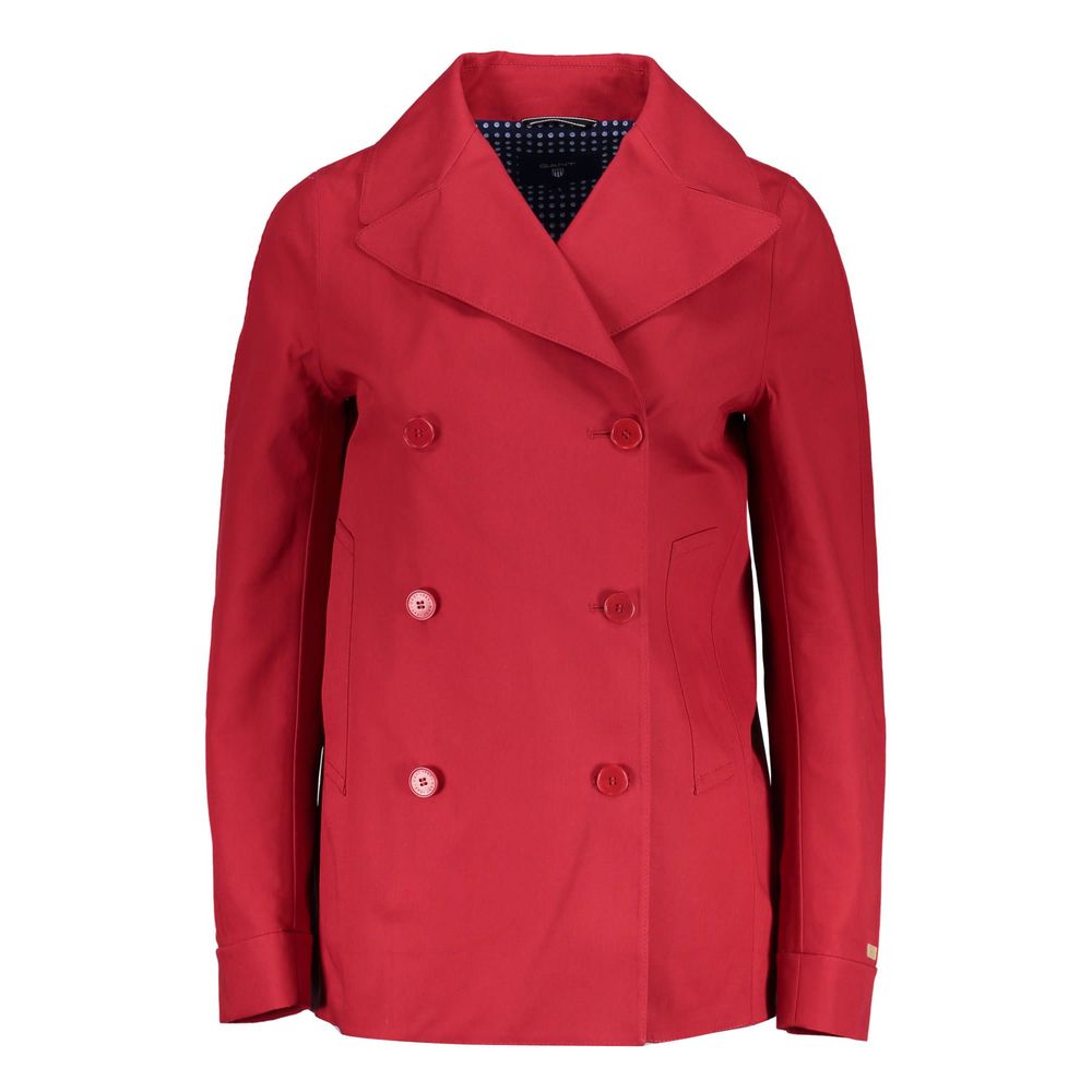 Gant Red Cotton Jackets & Coat -   -  Gant.