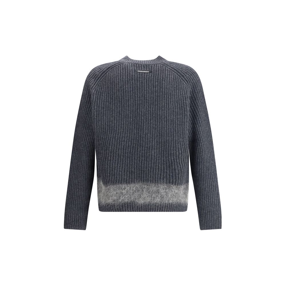Dsquared² Ribbed wool Sweater -   -  Dsquared².
