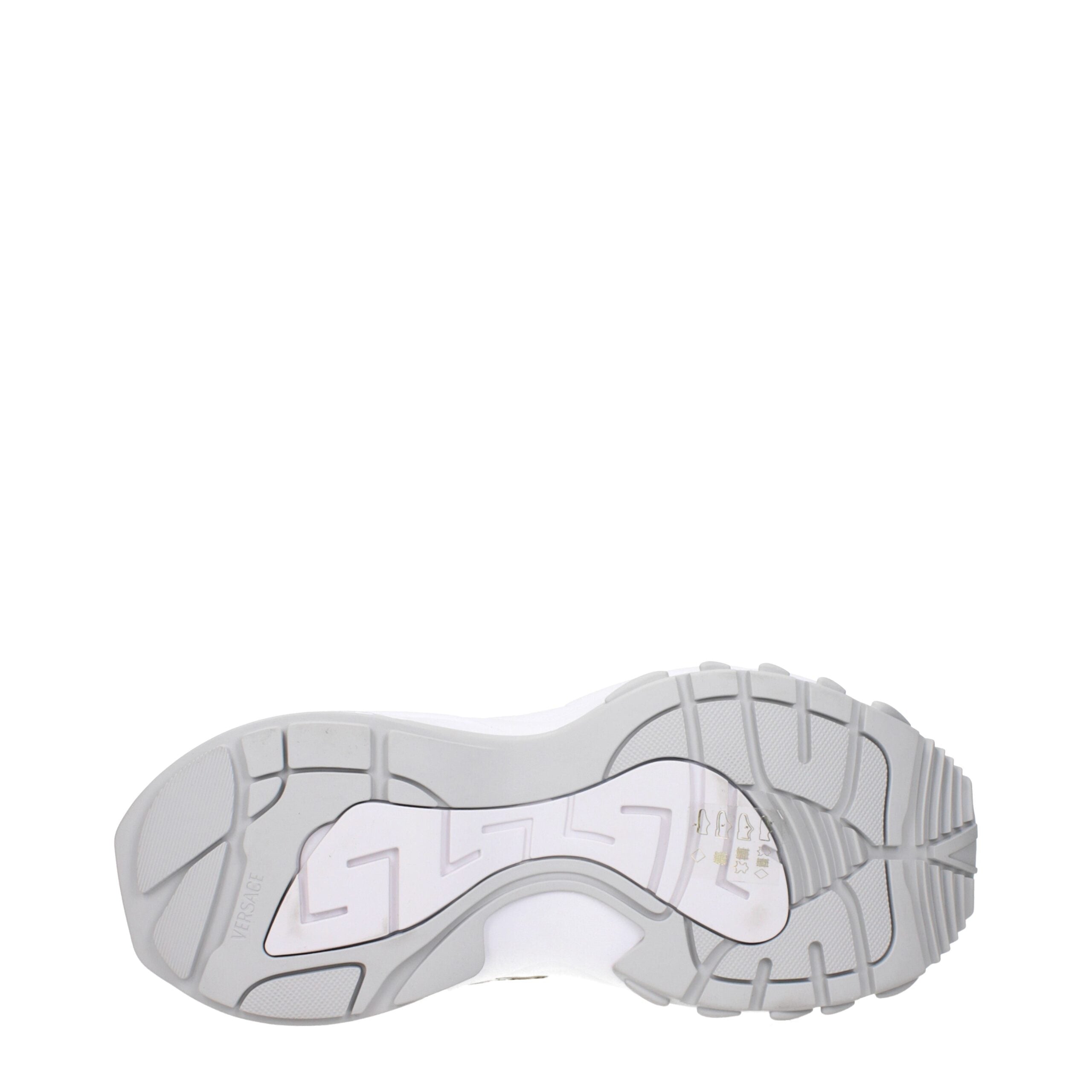 Versace Gold Fabric Low Tops -   -  Versace.