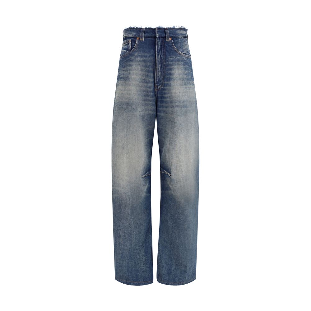 MM6 Wide leg Jeans -   -  MM6.