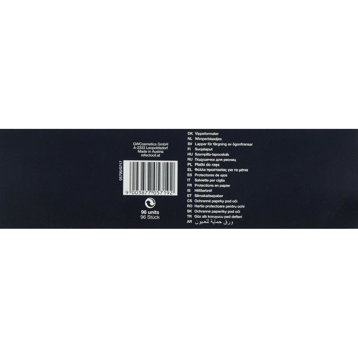 Eye protection papers RefectoCil Regular (96 Units) -  Beauty, Skin care -  RefectoCil.