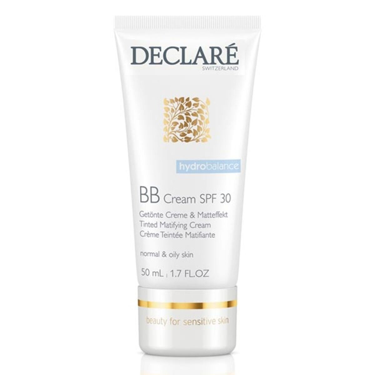 Hydrating Cream with Colour Hydro Balance BB Cream Declaré Hydro Balance Bb Spf 30 (50 ml) Spf 30 50 ml -  Beauty, Make-up -  Declaré.