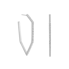 Ladies' Earrings Karl Lagerfeld 5512278 5 cm -  Jewellery, Women -  Karl Lagerfeld.