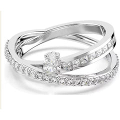 Ladies' Ring Swarovski 5691230 Silver 18 -  Jewellery, Women -  Swarovski.