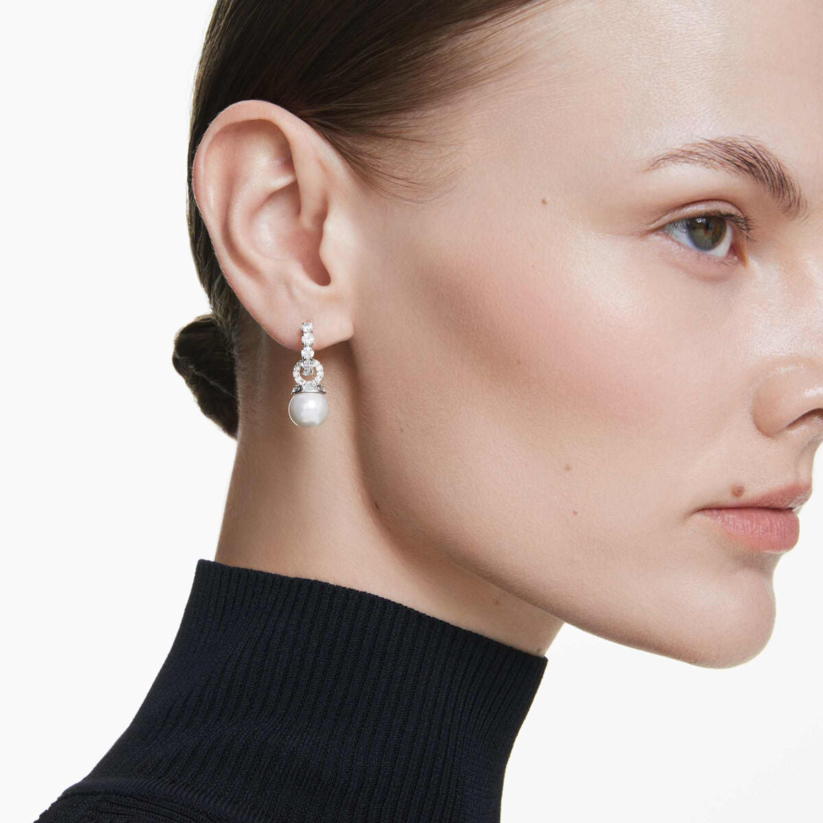 Ladies' Earrings Swarovski 5691716 Silver -  Jewellery, Women -  Swarovski.