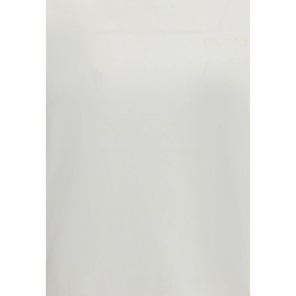 Courrèges Embroidered logo T-Shirt -   -  Courrèges.