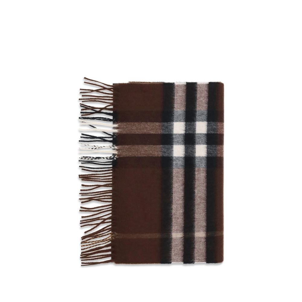 Burberry Cashmere check Scarf -   -  Burberry.