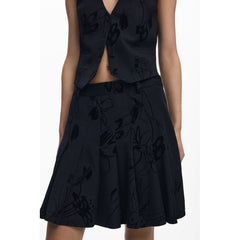 Desigual Black Polyester Women Skirt -   -  Desigual.