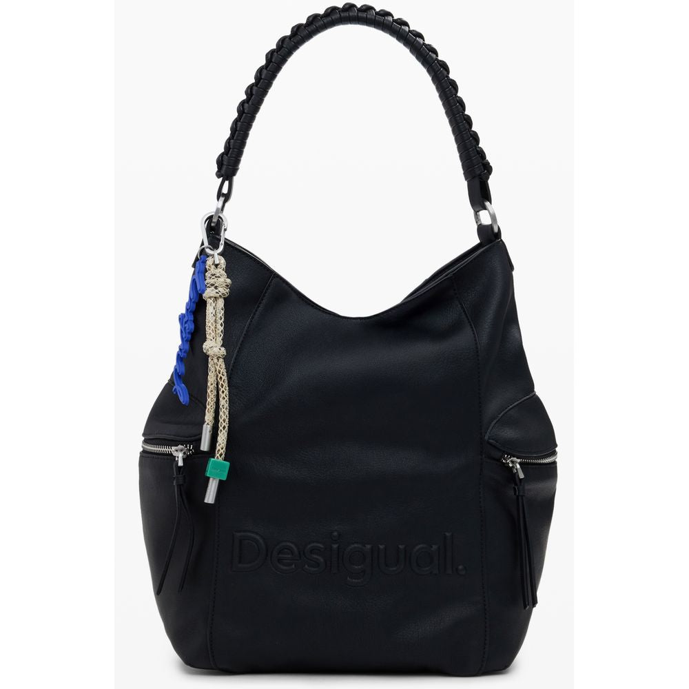 Desigual Black Polyethylene Women Backpack -   -  Desigual.