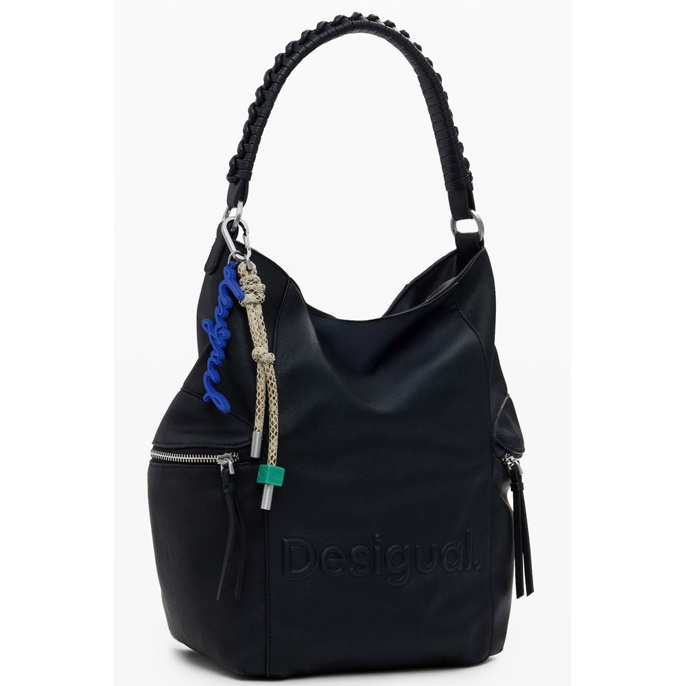 Desigual Black Polyethylene Women Backpack -   -  Desigual.