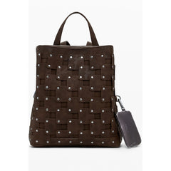 Desigual Brown Polyethylene Women Backpack -   -  Desigual.