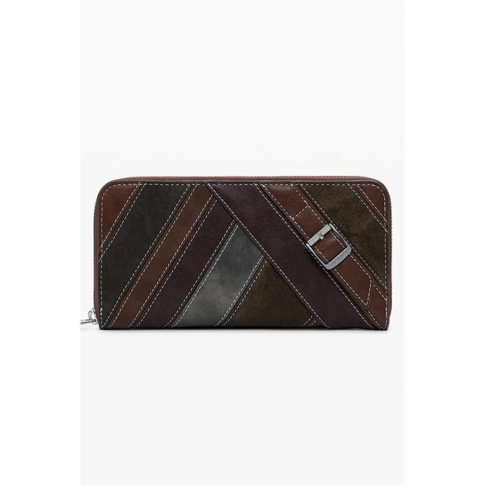 Desigual Brown Polyethylene Women Wallet -   -  Desigual.