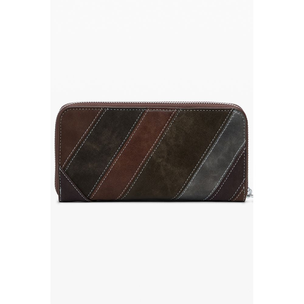 Desigual Brown Polyethylene Women Wallet -   -  Desigual.