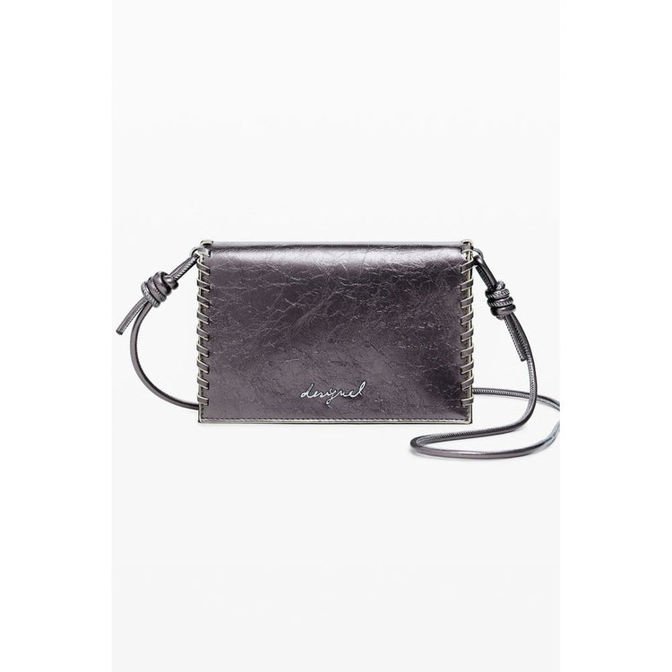 Desigual - Edgy Textured Convertible Mini Bag Wallet - Bronze Desigual
