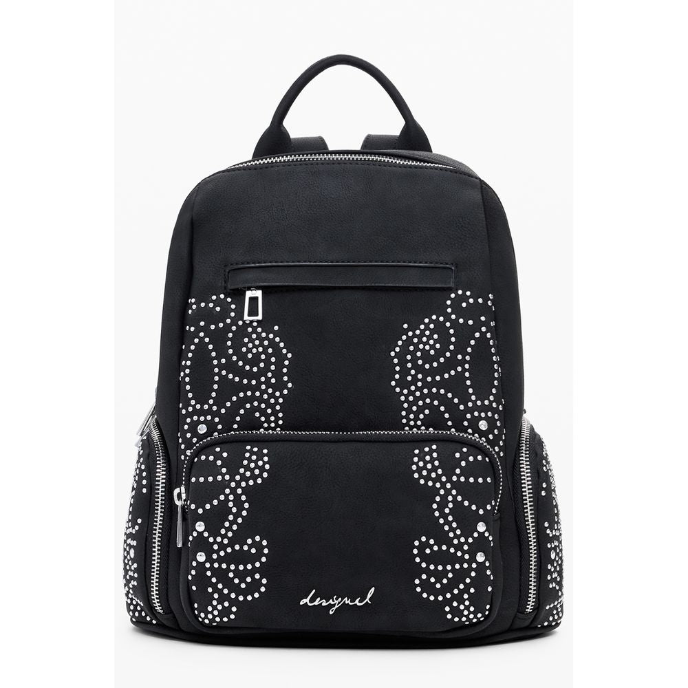 Desigual Black Polyethylene Women Backpack -   -  Desigual.
