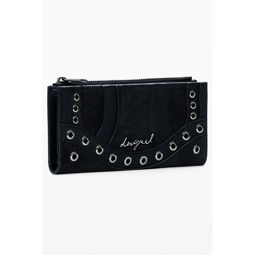 Desigual Black Polyethylene Women Wallet -   -  Desigual.