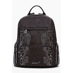 Desigual Brown Polyethylene Women Backpack -   -  Desigual.