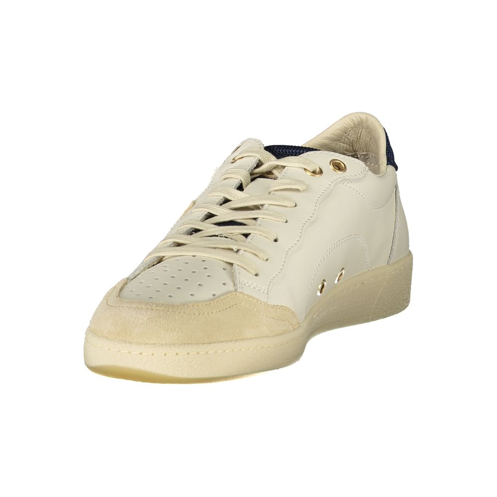 Blauer White Polyester Sneaker -   -  Blauer.